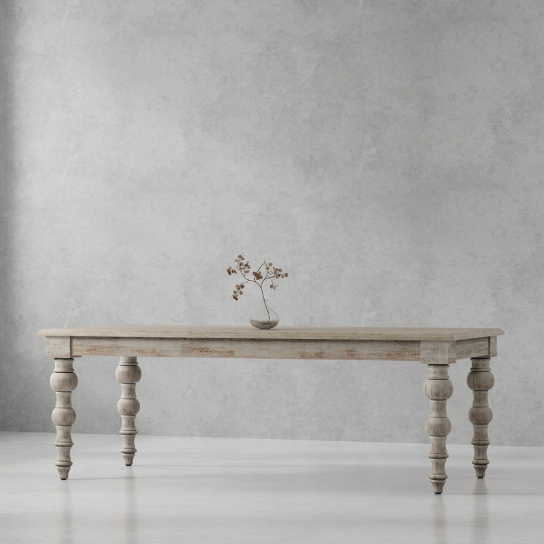 1 The Craftology CROSSINGS EDEN Rectangular Dining Table