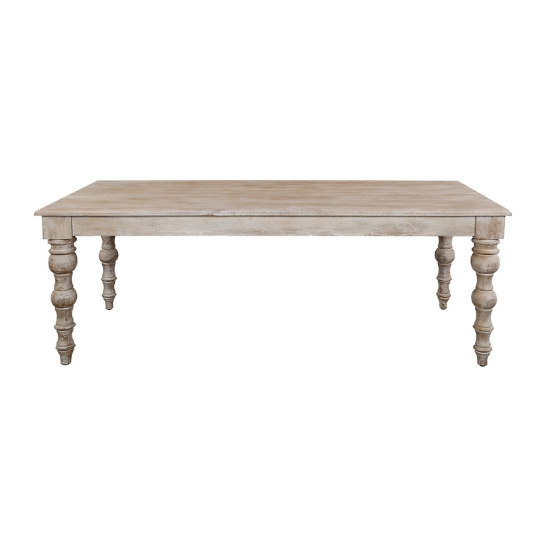 6 The Craftology CROSSINGS EDEN Rectangular Dining Table