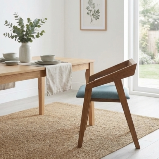 3 The Craftology Solid Wood Dining ArmChair