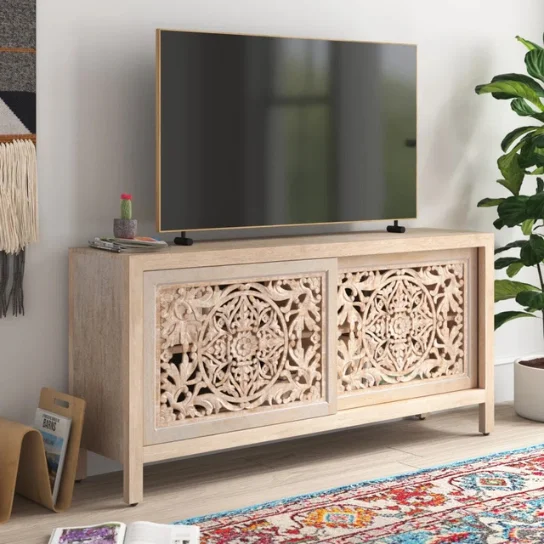 The Craftology Aikenvale TV Cabinet In Natural