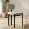 1 Iron Cushion Chair – The Craftology Urban Comfort Upholstered Metal Chair