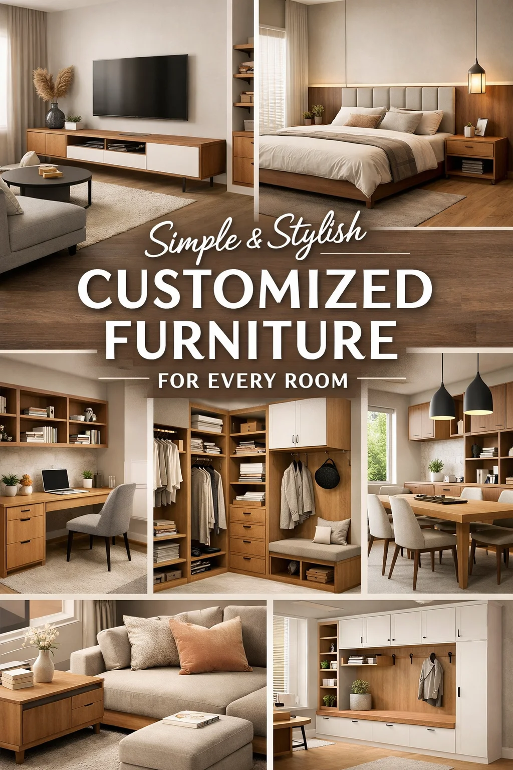 Simple and stylish furniture