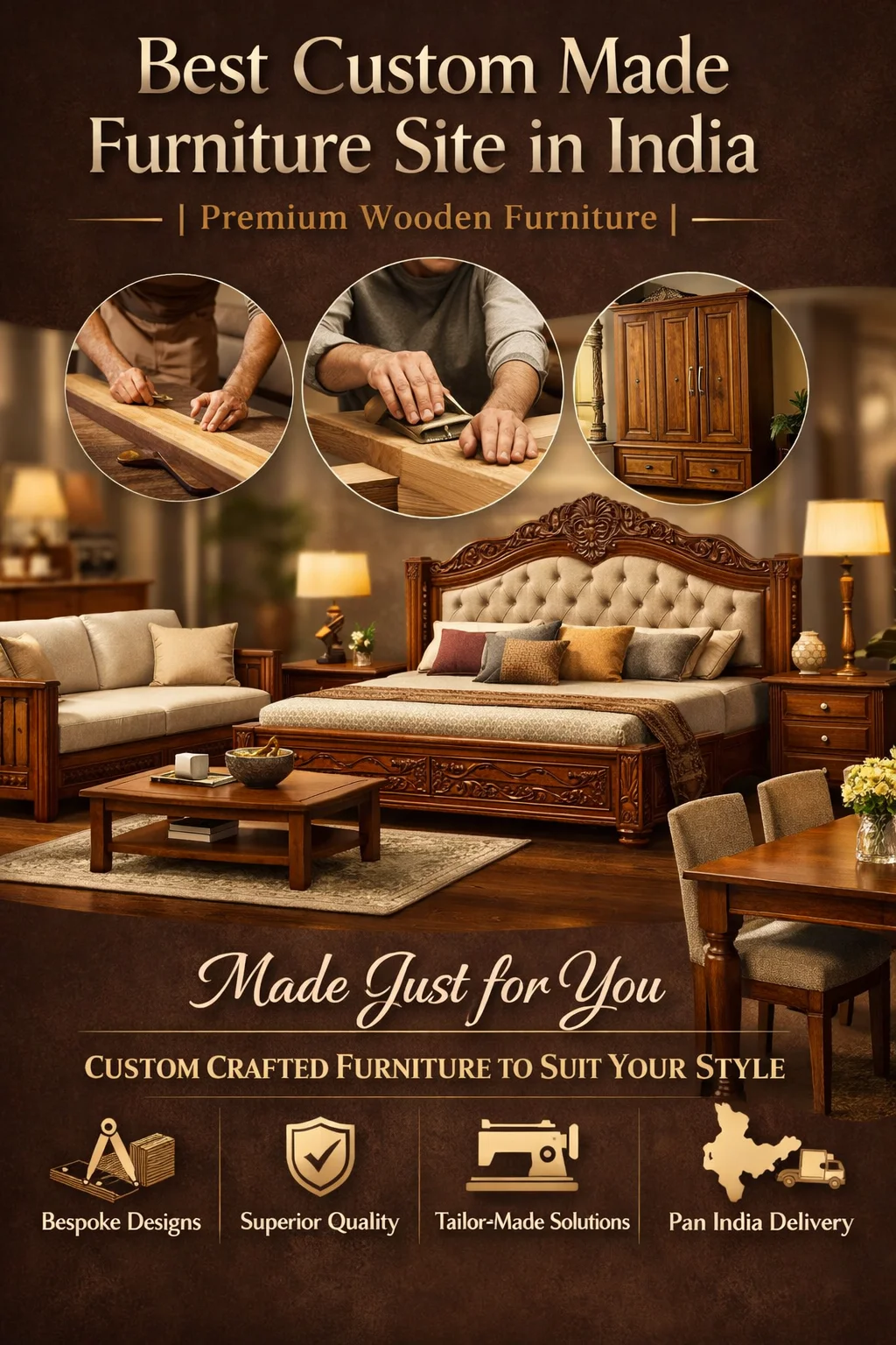 Custom made site in India