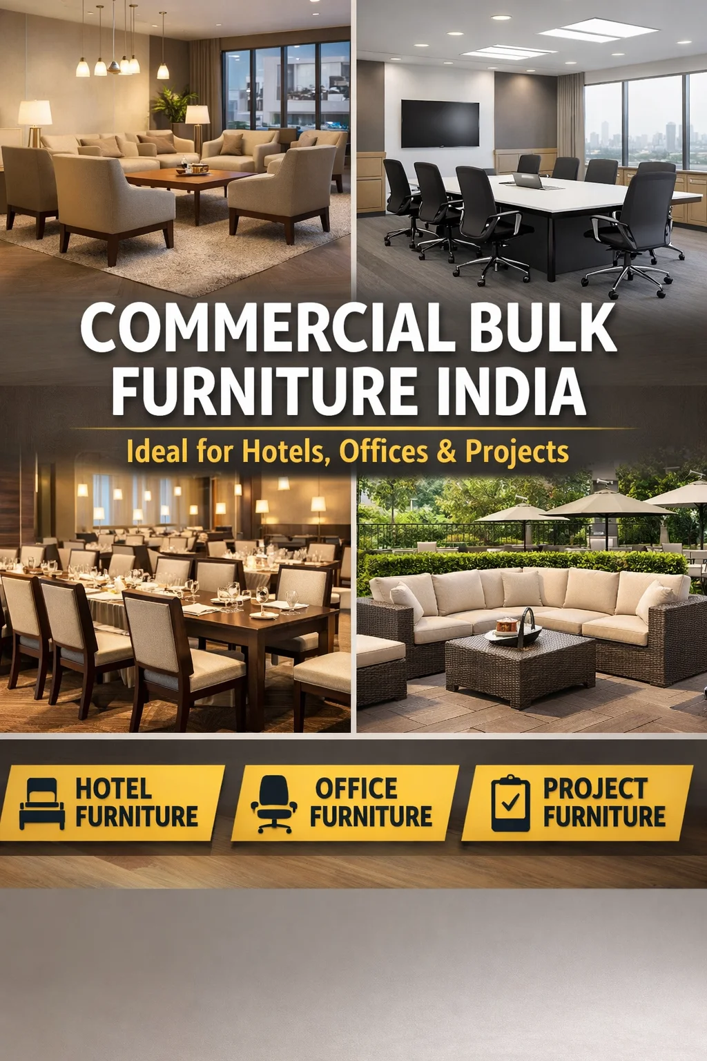Commercial Bulk Furniture India