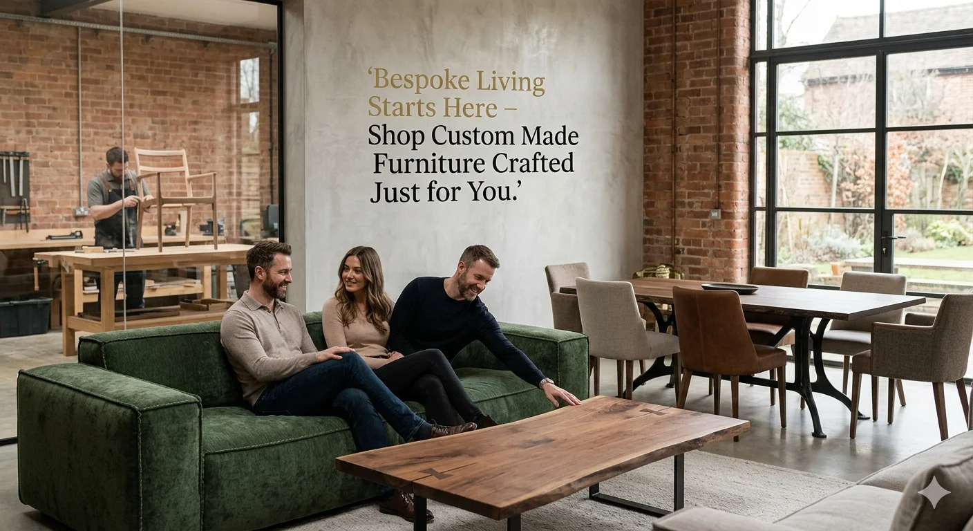 Bespoke Living Starts Here – Shop Custom Made Furniture Crafted Just for You
