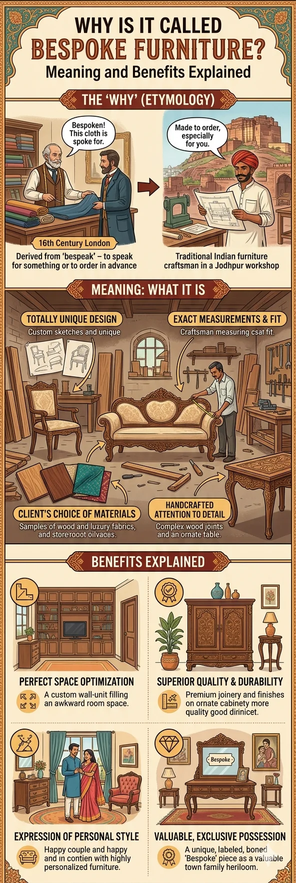 Why is it Called bespoke Furniture ?