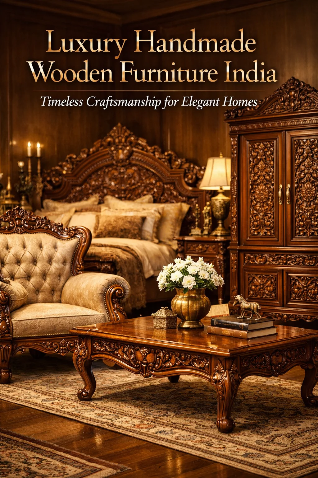 Luxury wooden furniture